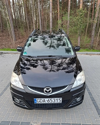 Mazda 5 cena 18900 przebieg: 252500, rok produkcji 2009 z Białogard małe 254